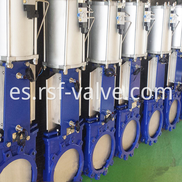 Pneumatic Actuated Knife Gate Valve 2